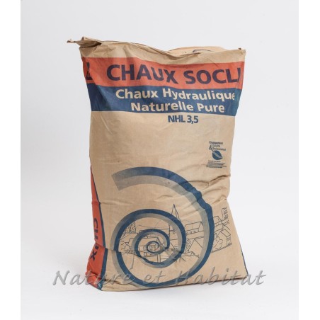 CHAUX HYDRAULIQUE NHL 3.5 GRISE 35 KG 