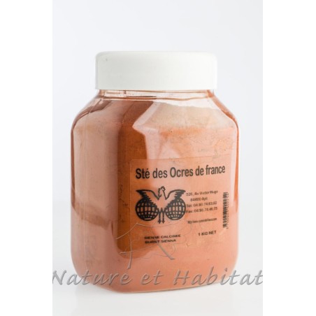 PIGMENT OCRE SIENNE CALCINEE (1 kg)