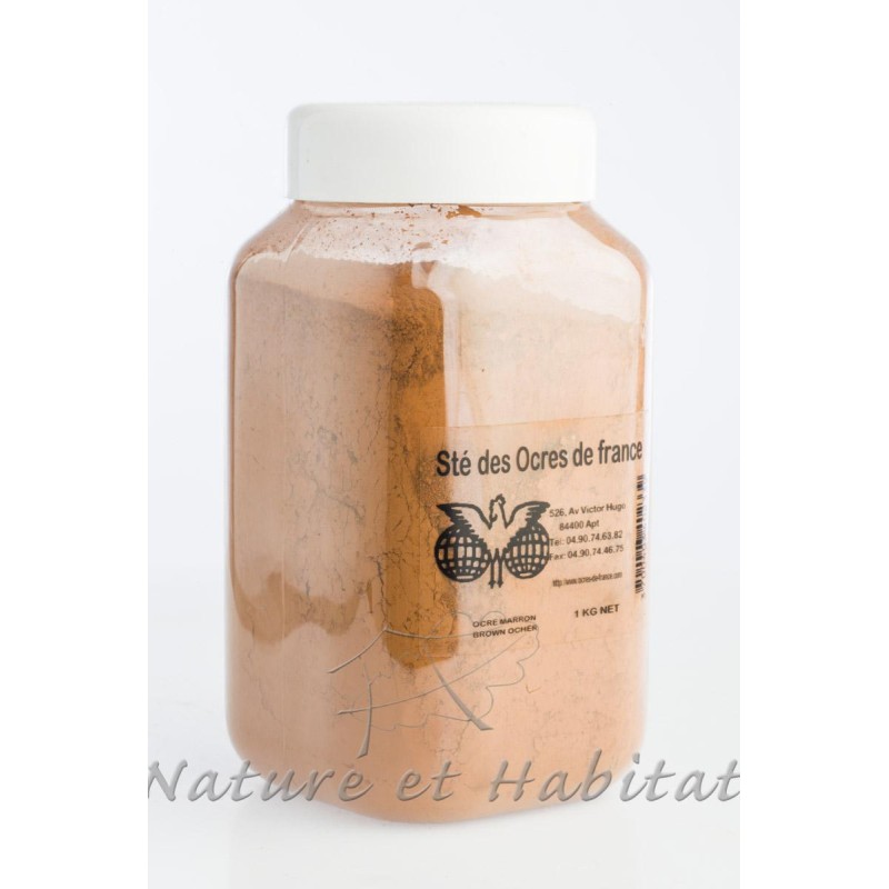 PIGMENT OCRE MARRON (2 kg)