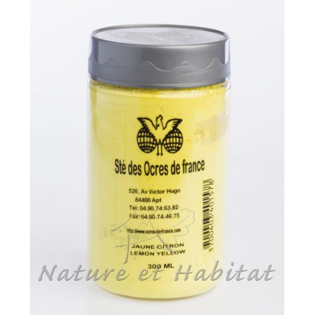 PIGMENT OX. JAUNE CITRON (400 g)